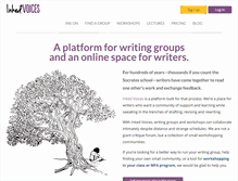 Tablet Screenshot of inkedvoices.com